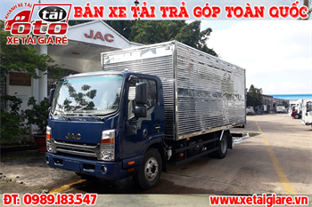 Xe Tải JAC N350 Plus Thùng Dài 5m3 | Xe Tải JAC 3.450kg N350Plus 2021 Thùng Kín Dài 5.3m